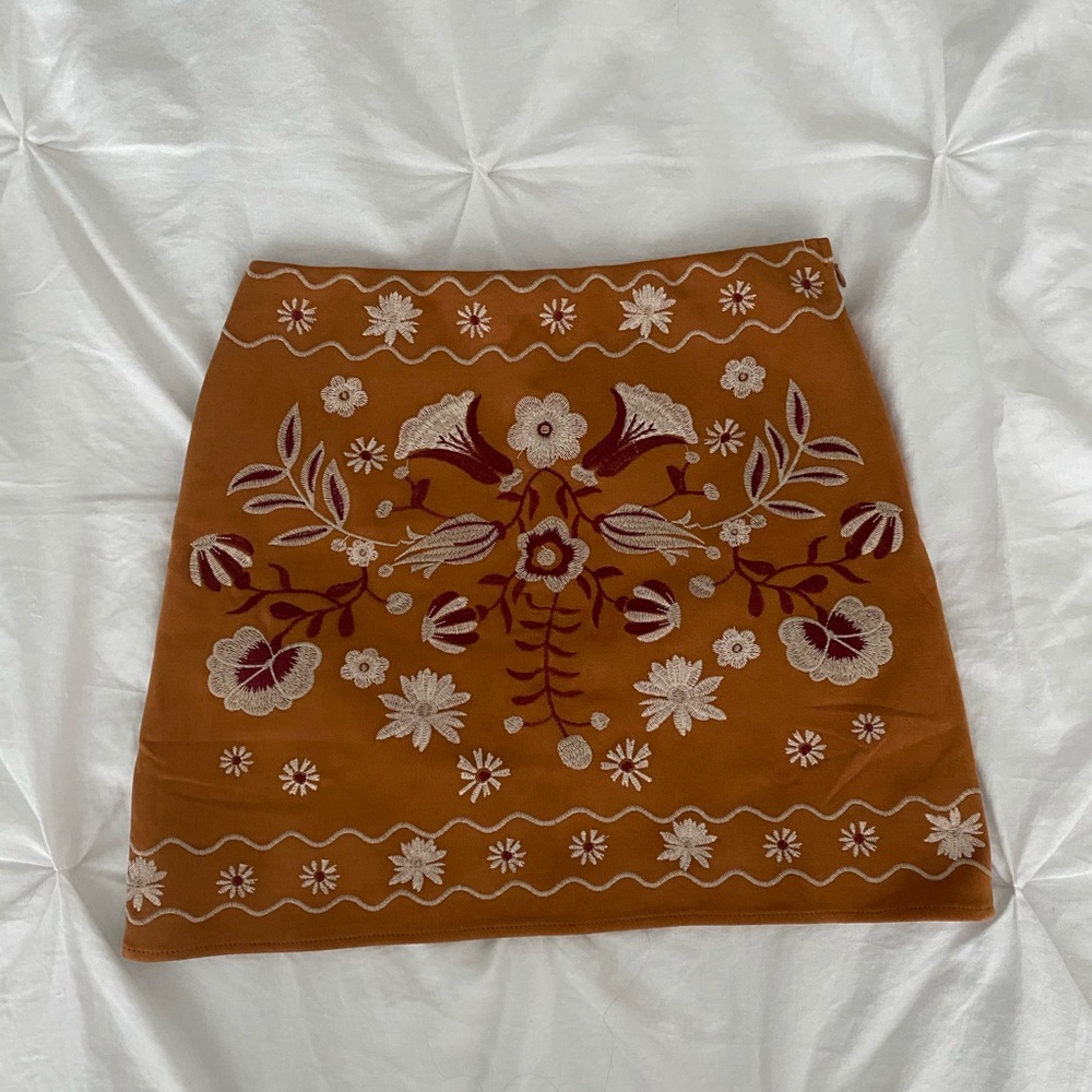 Francesca’s miniskirt